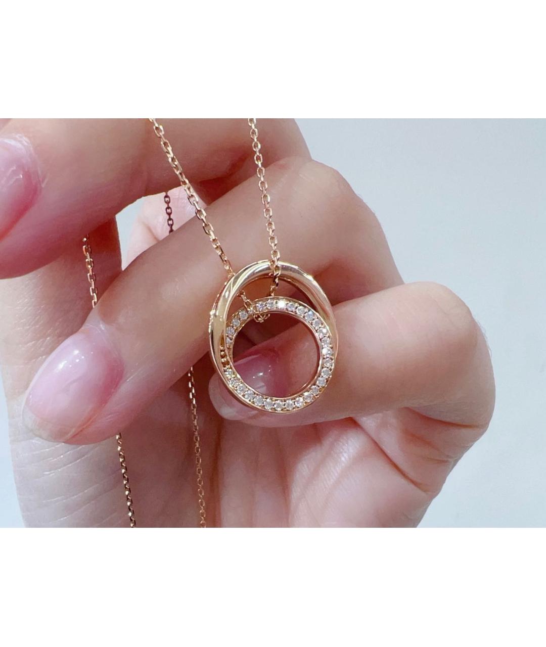 CARTIER Розовое колье из розового золота, фото 5