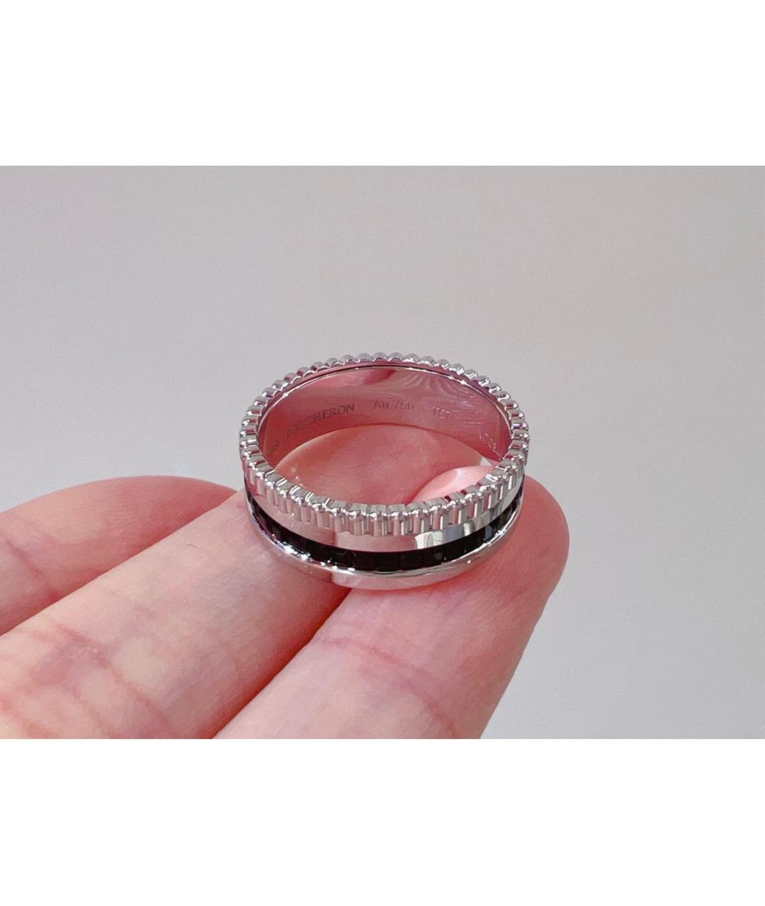 BOUCHERON Белое кольцо из белого золота, фото 5