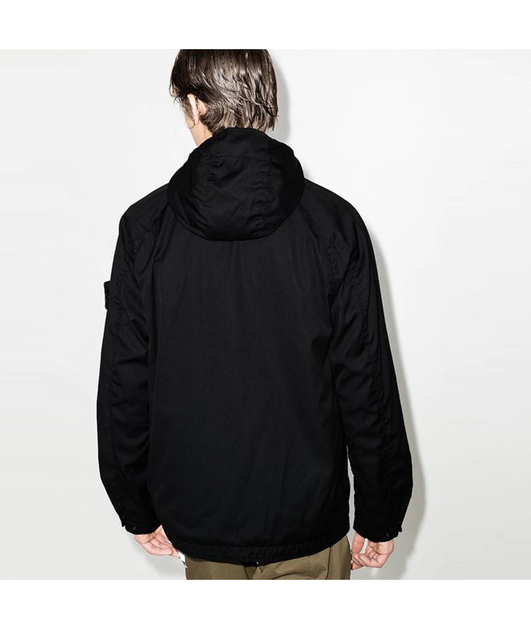 STONE ISLAND Черная куртка, фото 4