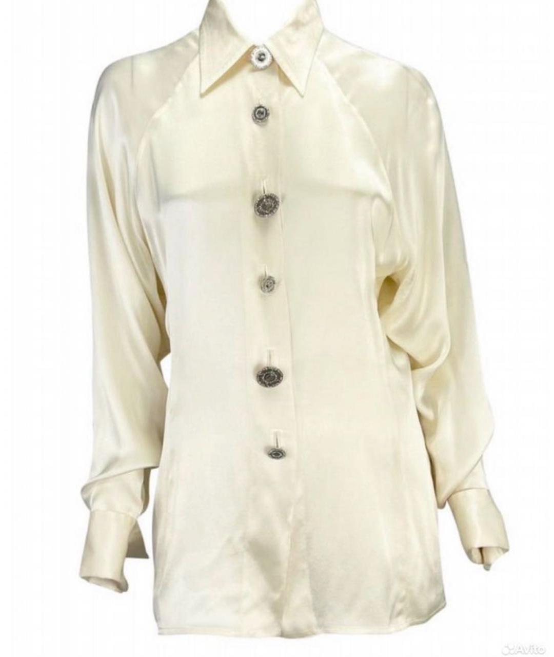 VERSACE Шелковая рубашка, фото 5