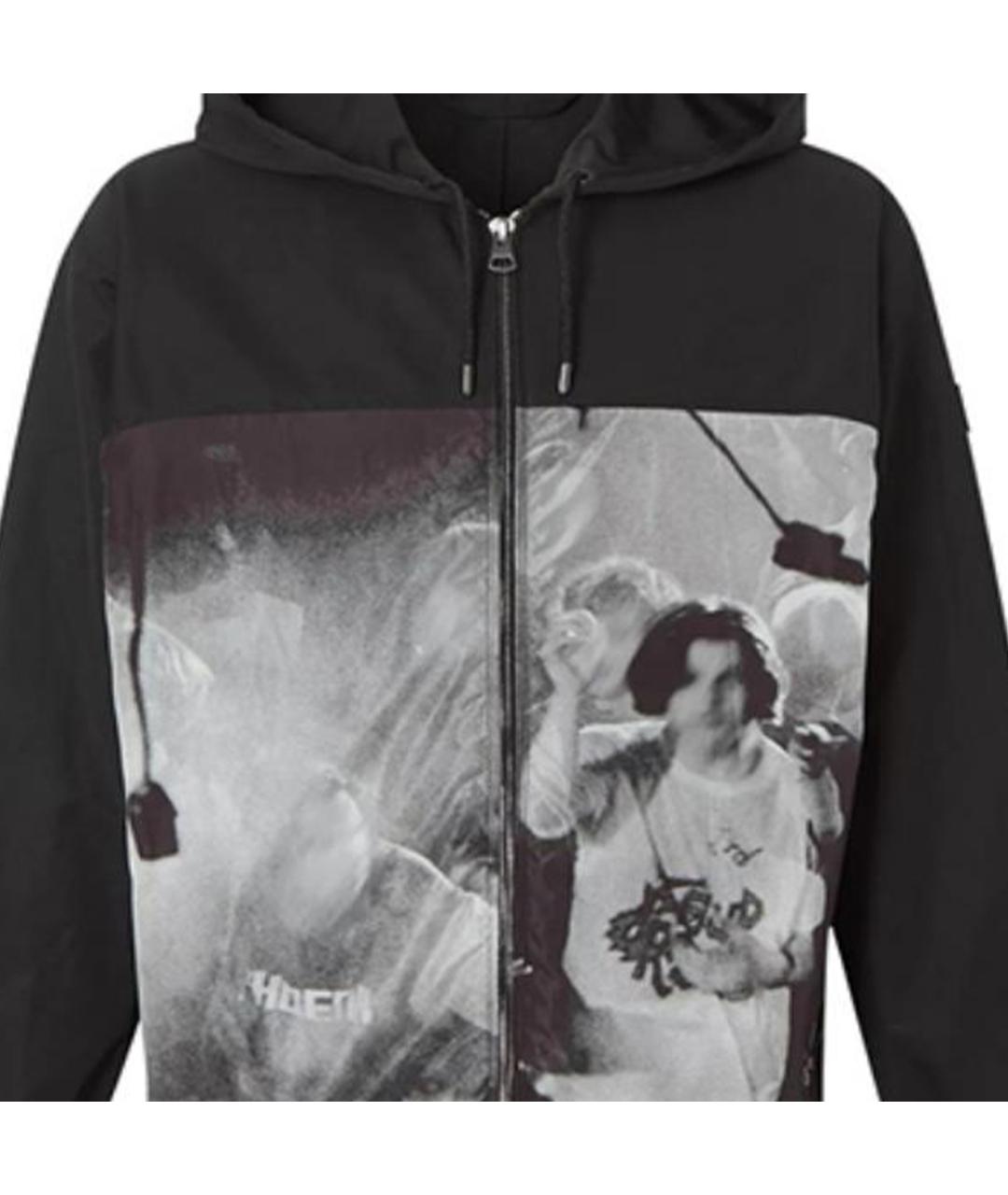 BURBERRY Черная полиамидовая куртка, фото 6