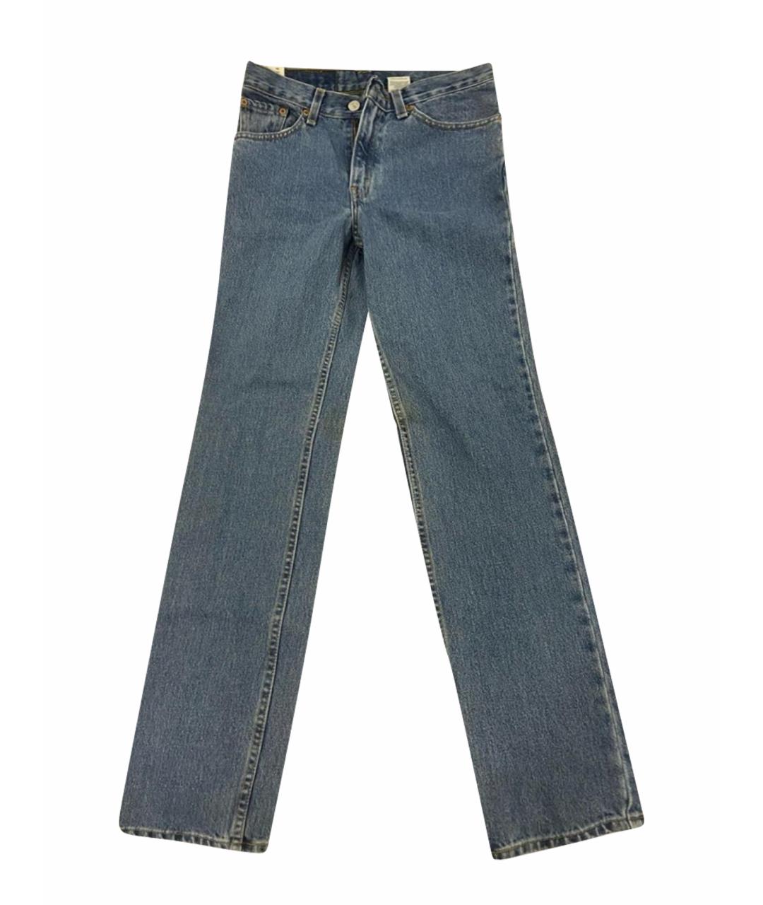 LEVI'S Голубые прямые джинсы, фото 1