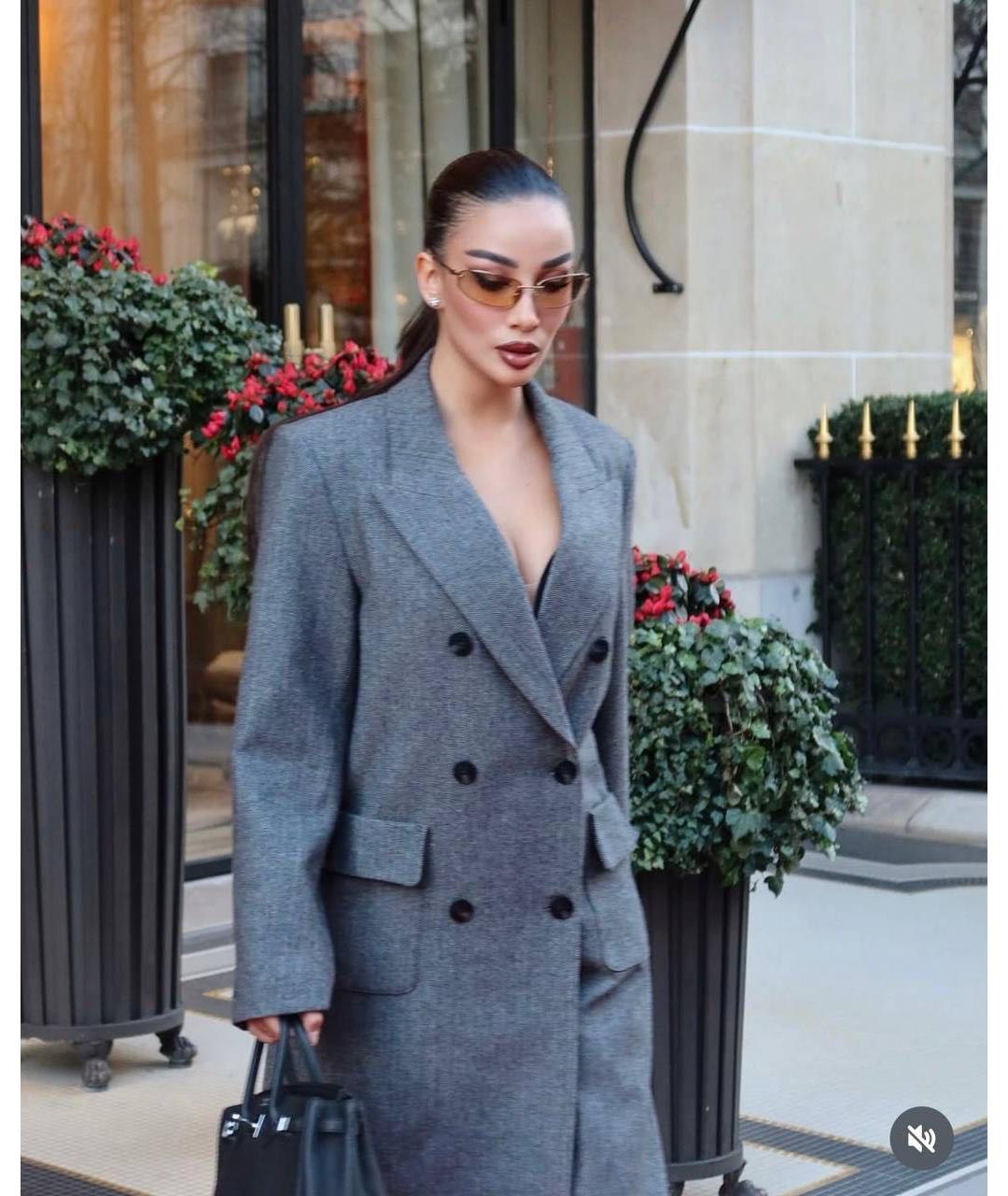 MIU MIU Золотые металлические солнцезащитные очки, фото 7