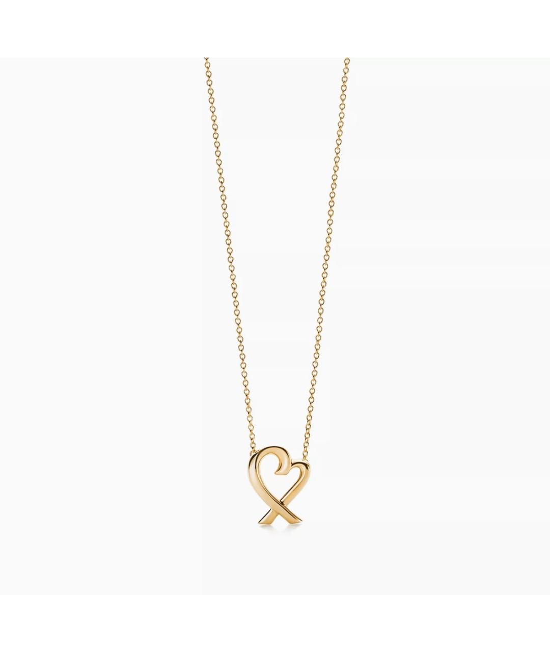 TIFFANY&CO Желтое колье из желтого золота, фото 4