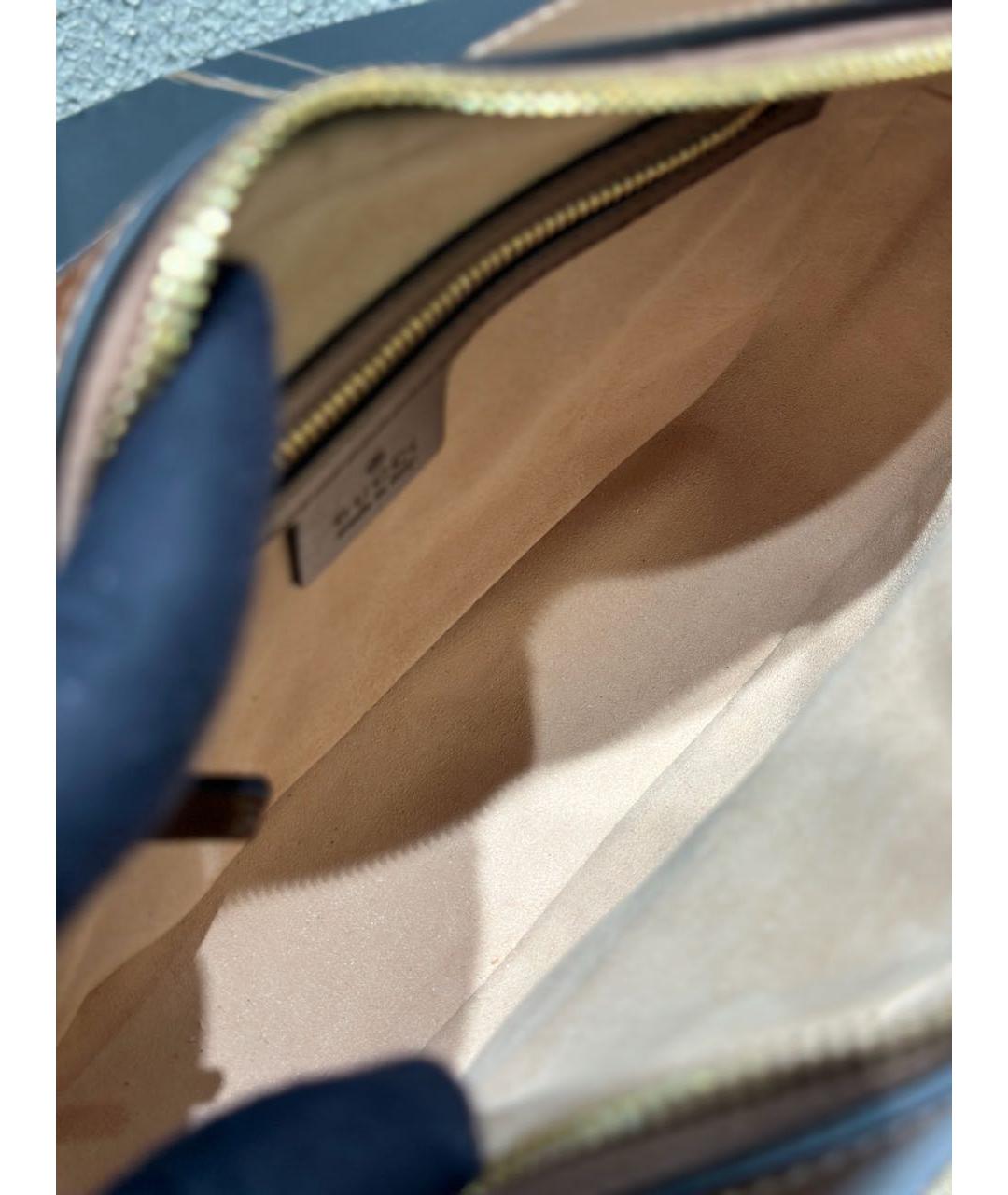 GUCCI Коричневая сумка через плечо, фото 7