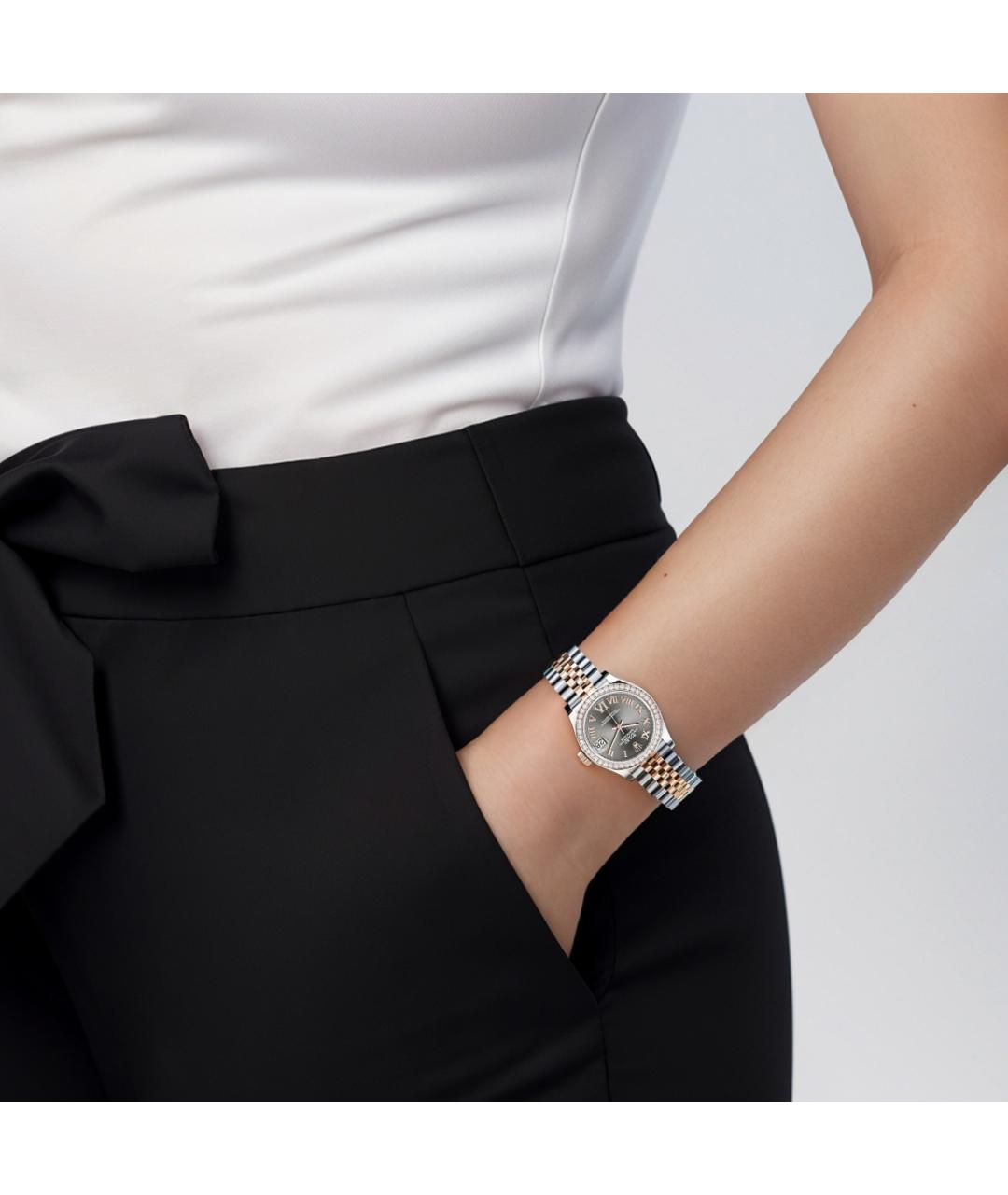 ROLEX Часы из розового золота, фото 5