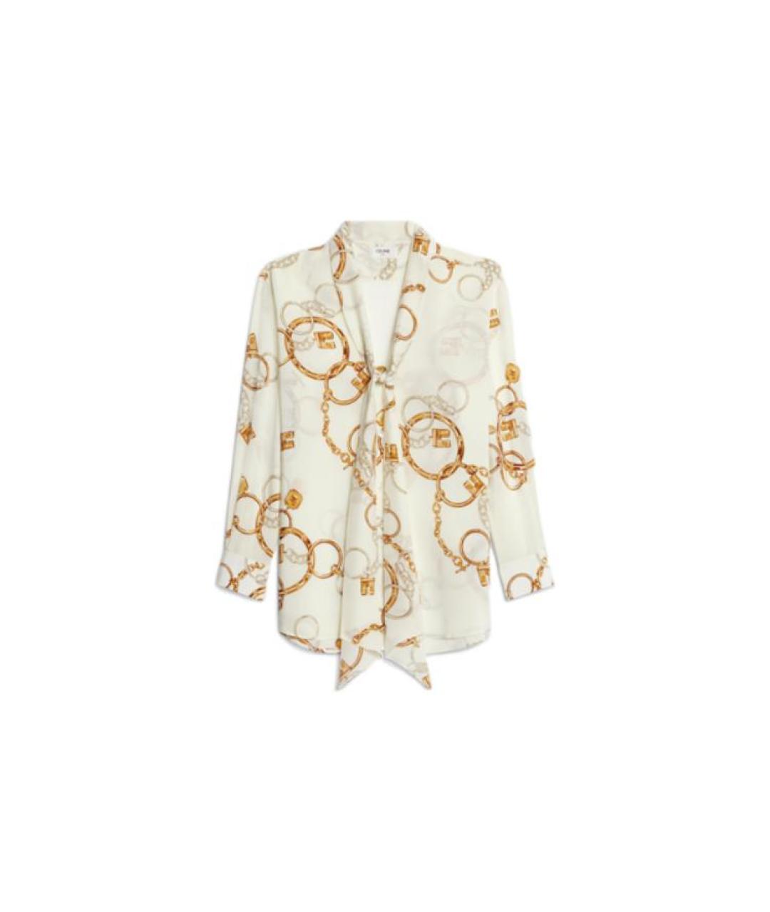 CELINE Белая блузы, фото 1