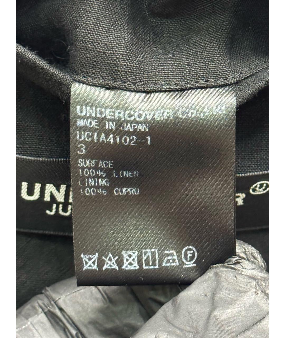 UNDERCOVER Черный пиджак, фото 8