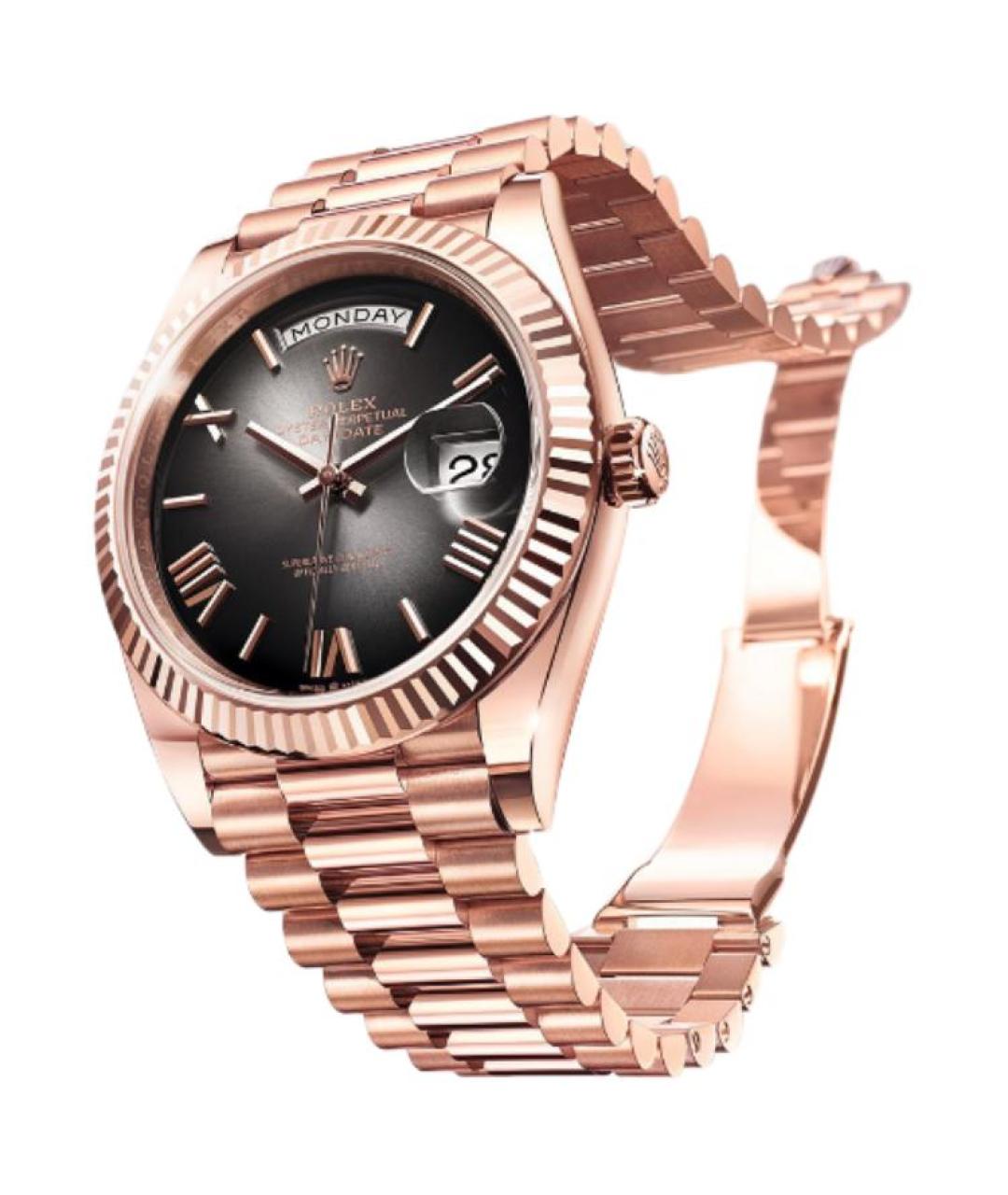 ROLEX Часы из розового золота, фото 3