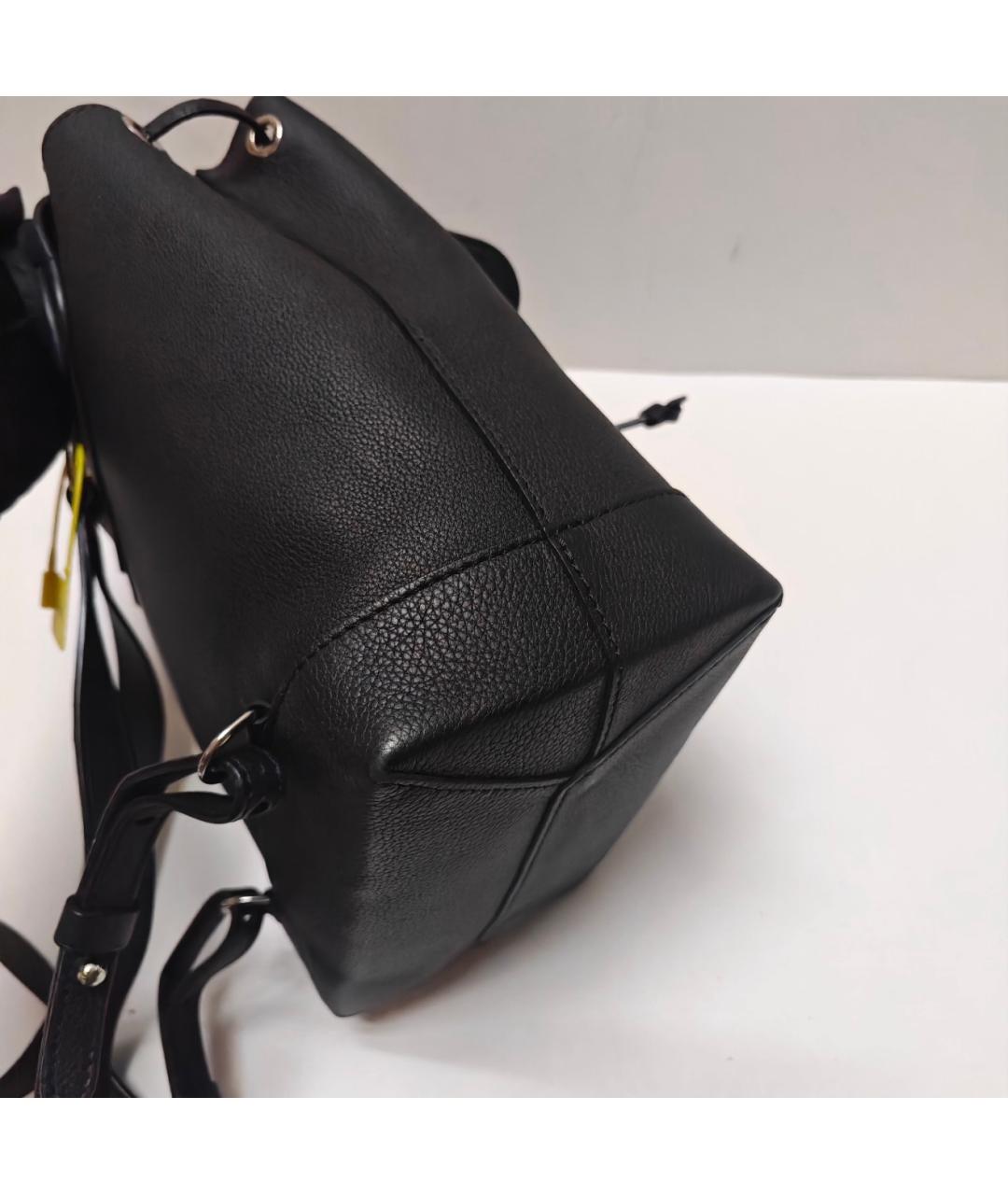 LOUIS VUITTON Черный кожаный рюкзак, фото 8