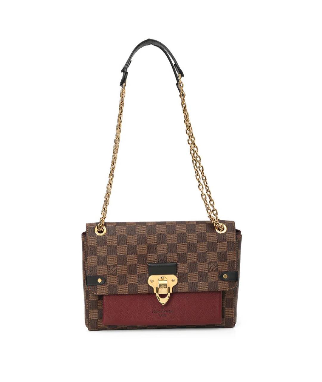 LOUIS VUITTON Бордовая сумка через плечо, фото 1