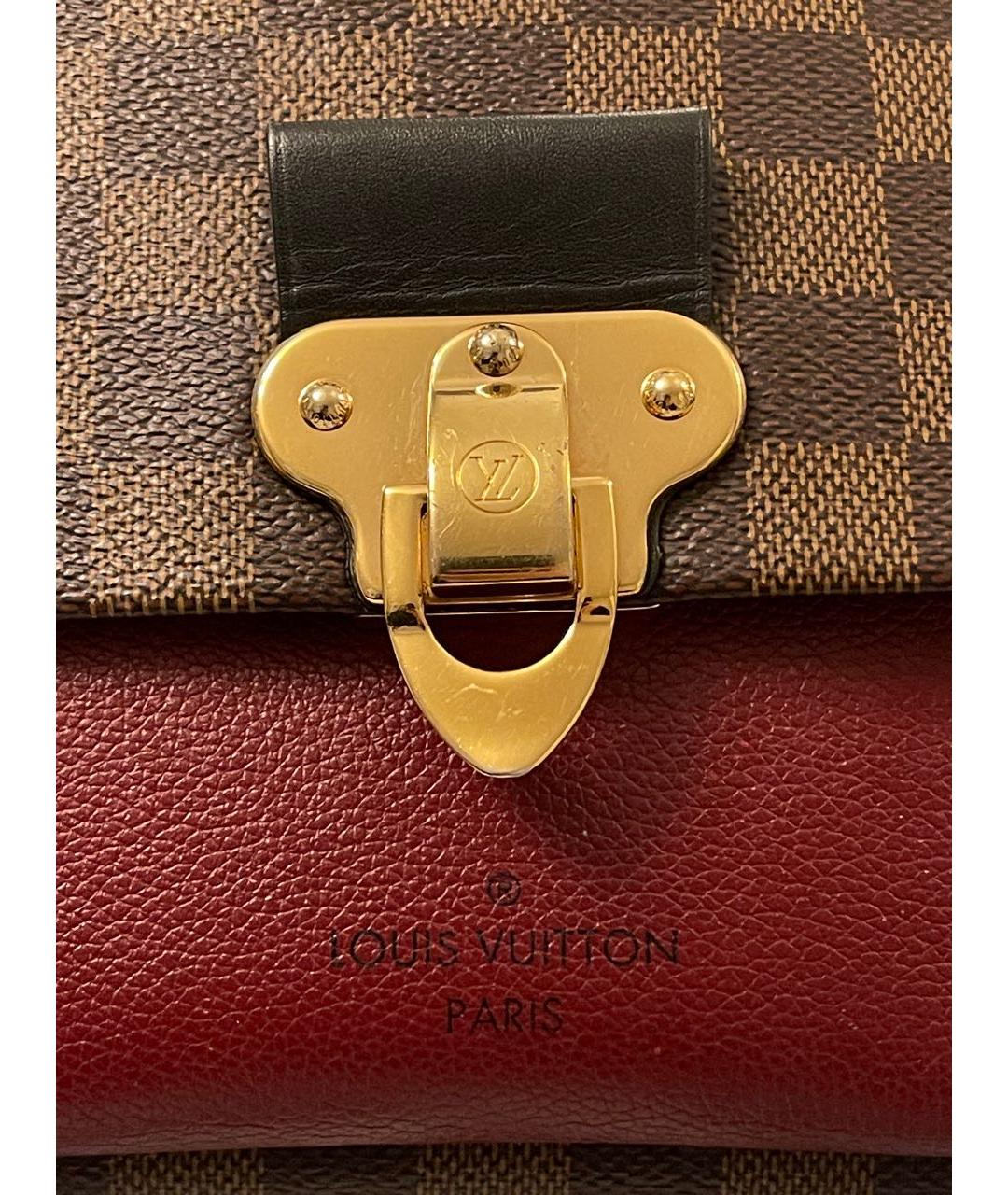 LOUIS VUITTON Бордовая сумка через плечо, фото 8