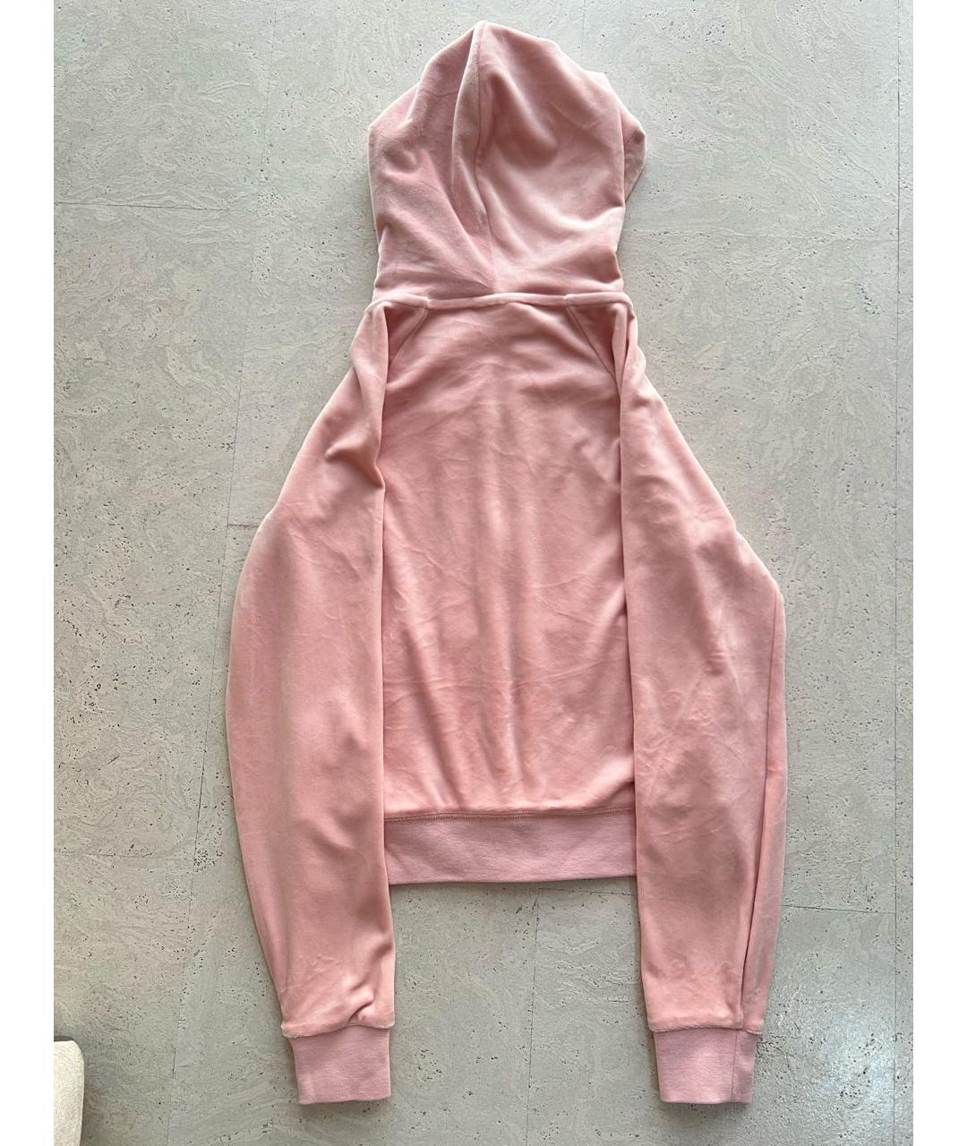 JUICY COUTURE Коралловый велюровый спортивные костюмы, фото 5