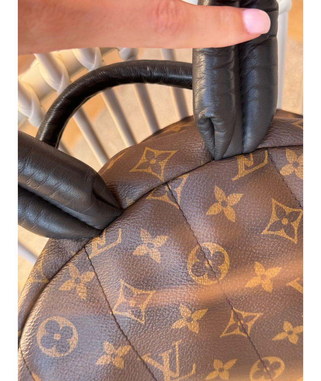 LOUIS VUITTON Коричневый рюкзак, фото 6