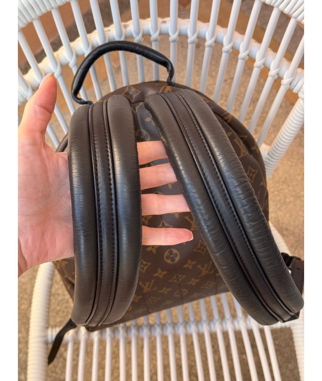 LOUIS VUITTON Коричневый рюкзак, фото 7