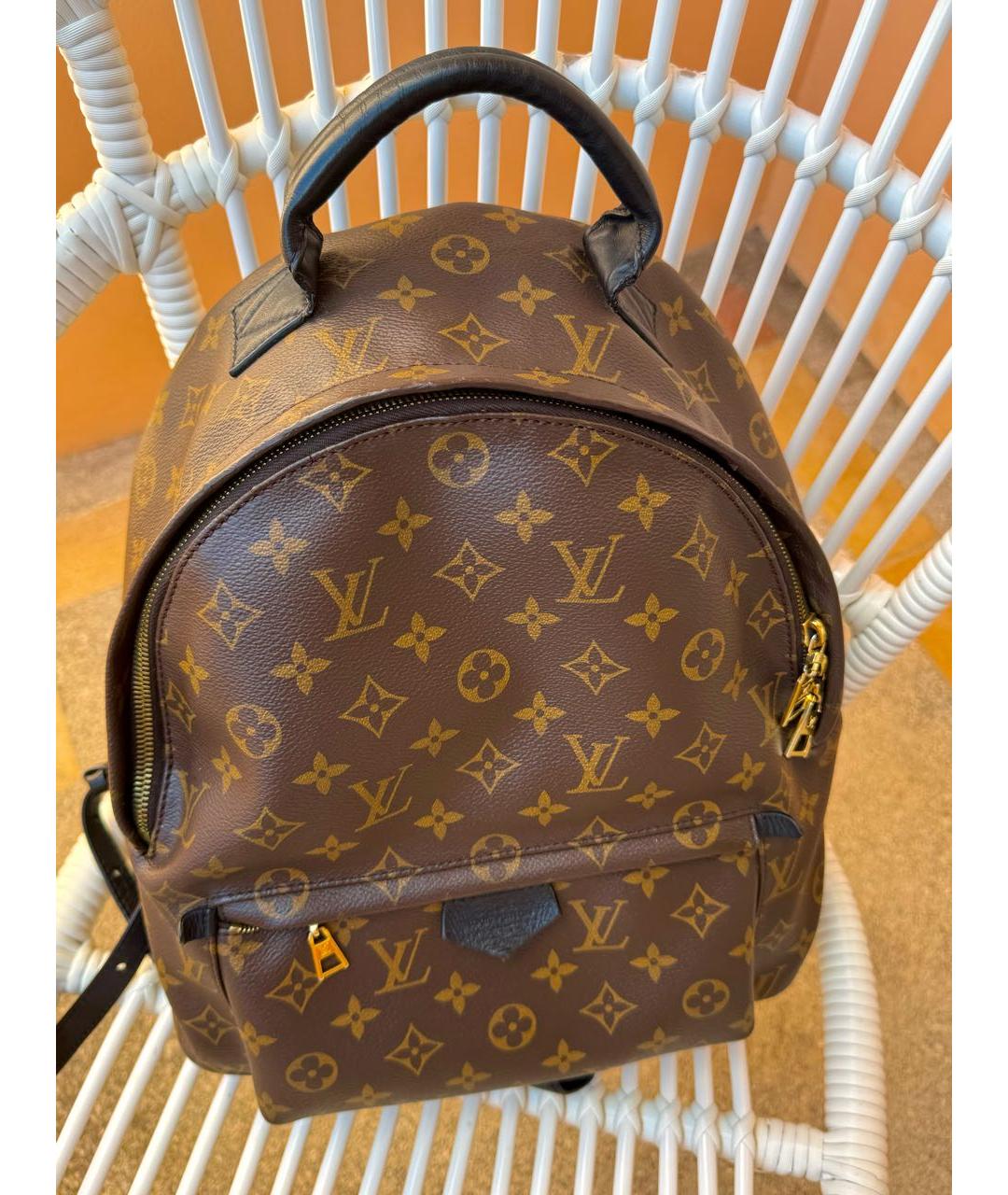 LOUIS VUITTON Коричневый рюкзак, фото 2