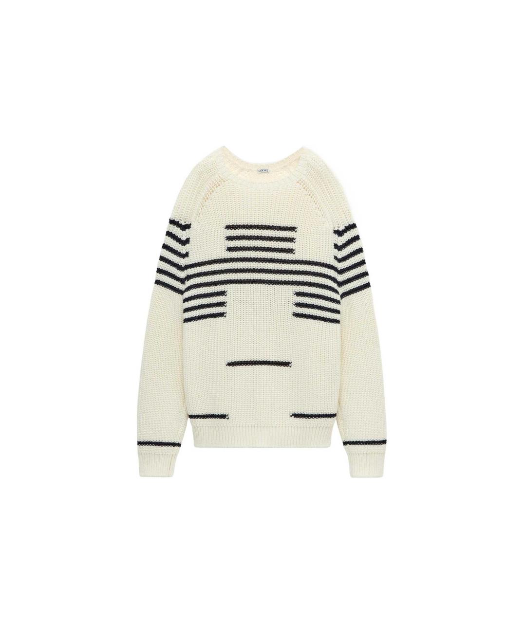 LOEWE Бежевый джемпер / свитер, фото 7