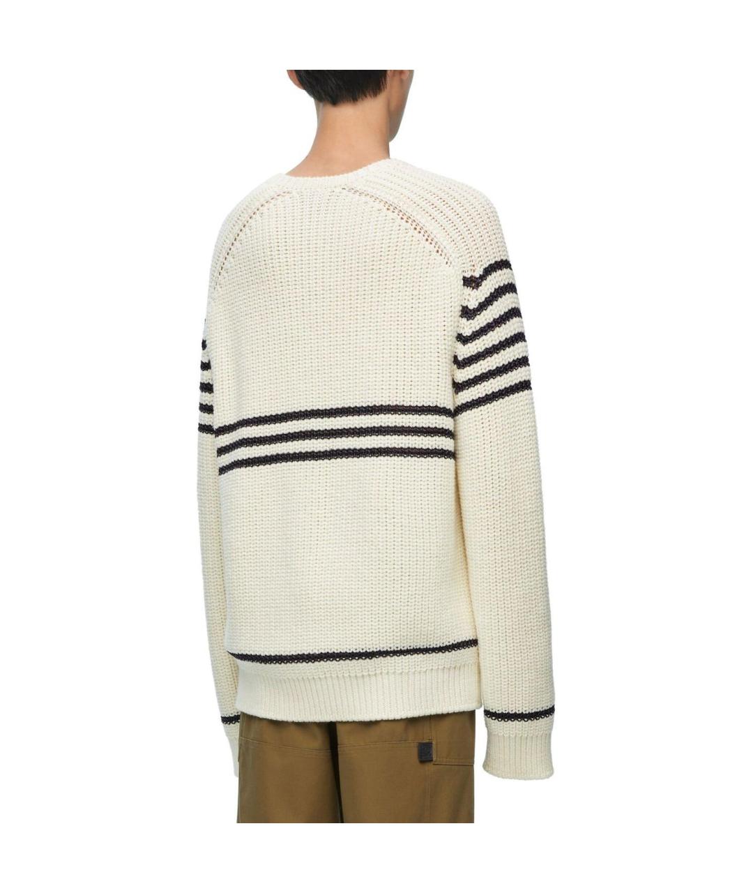 LOEWE Бежевый джемпер / свитер, фото 4