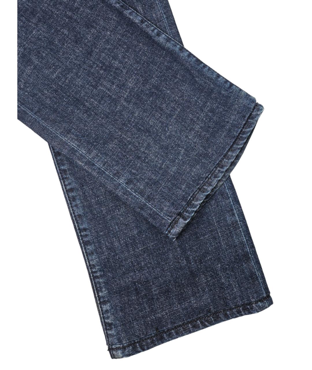 JACOB COHEN Синие хлопковые прямые джинсы, фото 3