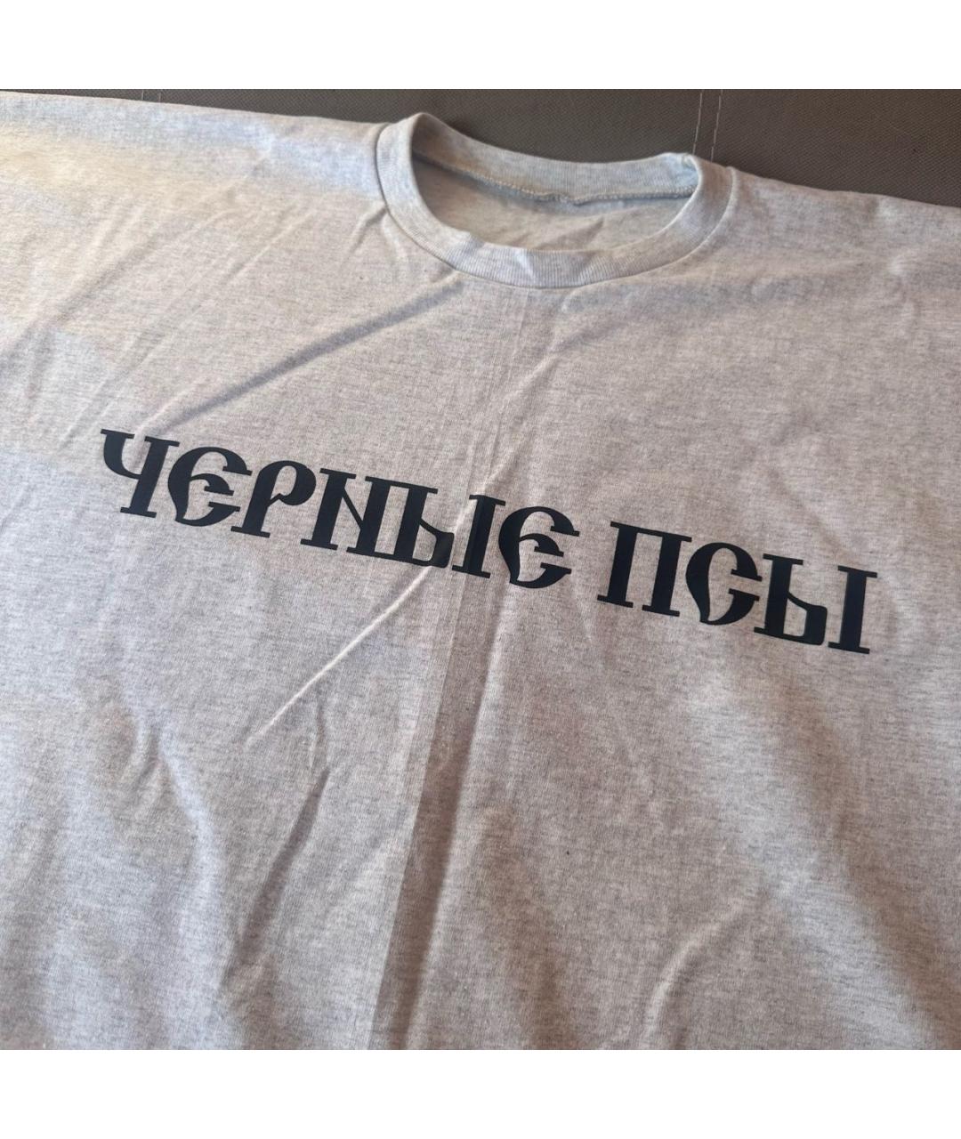 YEEZY Серая хлопковая футболка, фото 2