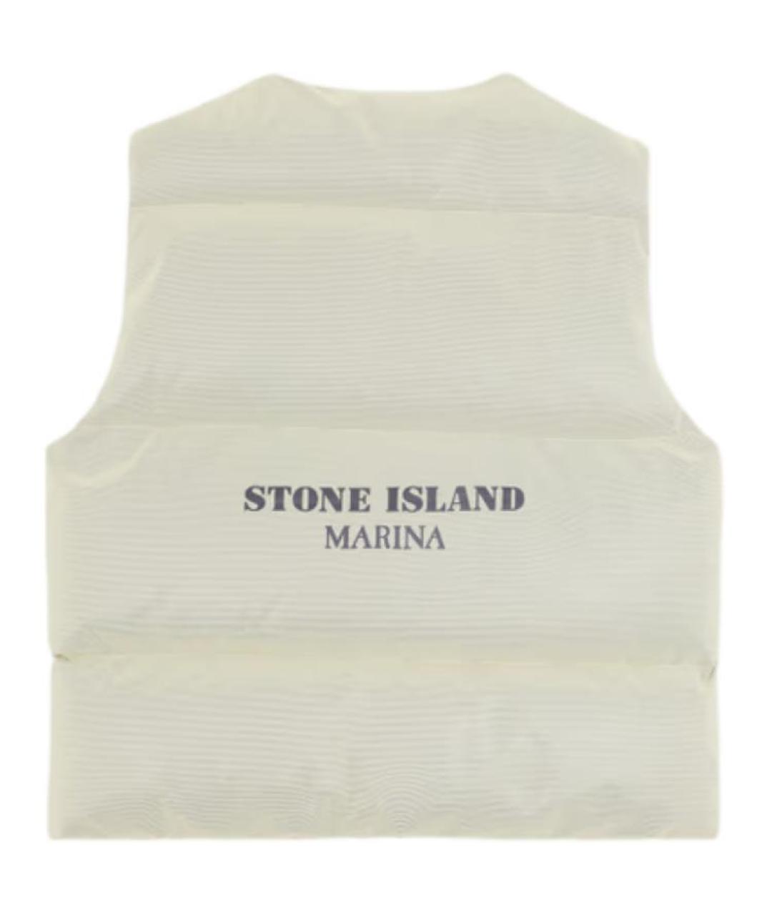 STONE ISLAND Бежевый жилет, фото 2