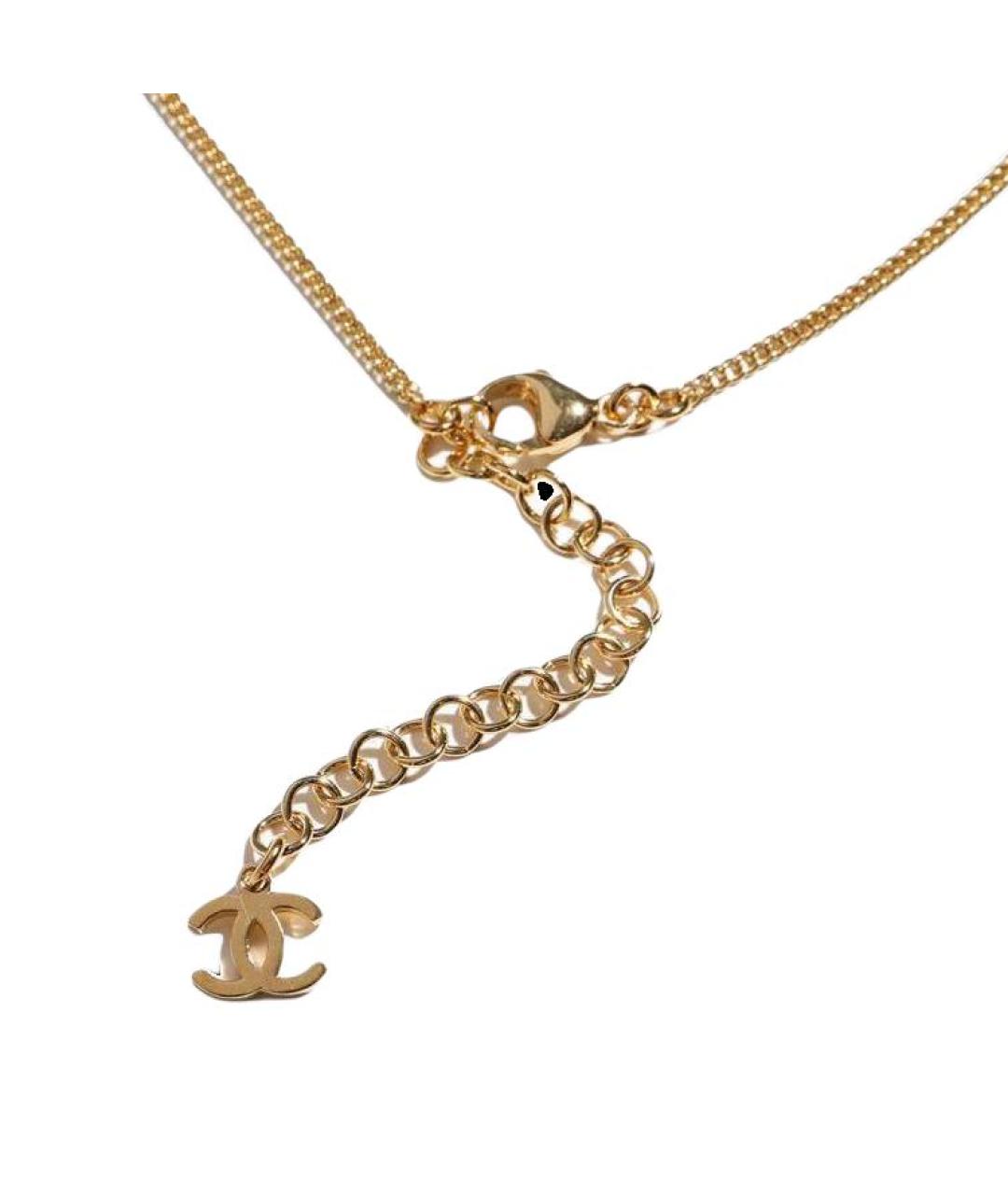 CHANEL Золотая металлическая цепочка, фото 3