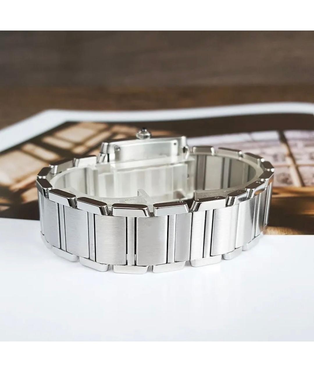 CARTIER Серебряные часы, фото 5