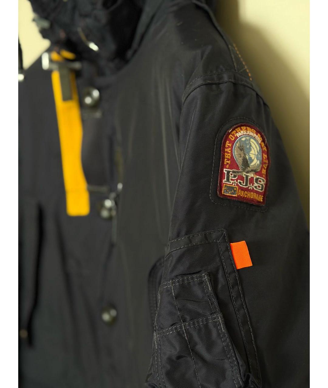 PARAJUMPERS Темно-синий полиэстеровый пуховик, фото 6