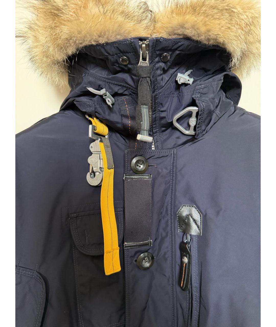 PARAJUMPERS Темно-синий полиэстеровый пуховик, фото 4