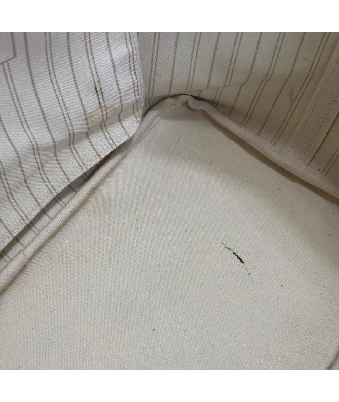 LOUIS VUITTON Бежевая сумка с короткими ручками, фото 8