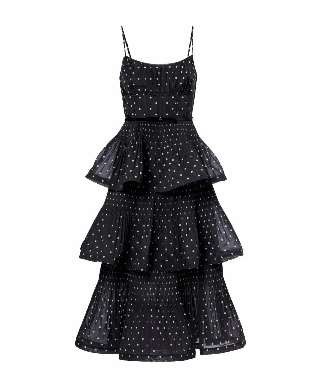 ZIMMERMANN Черное полиэстеровое коктейльное платье, фото 4