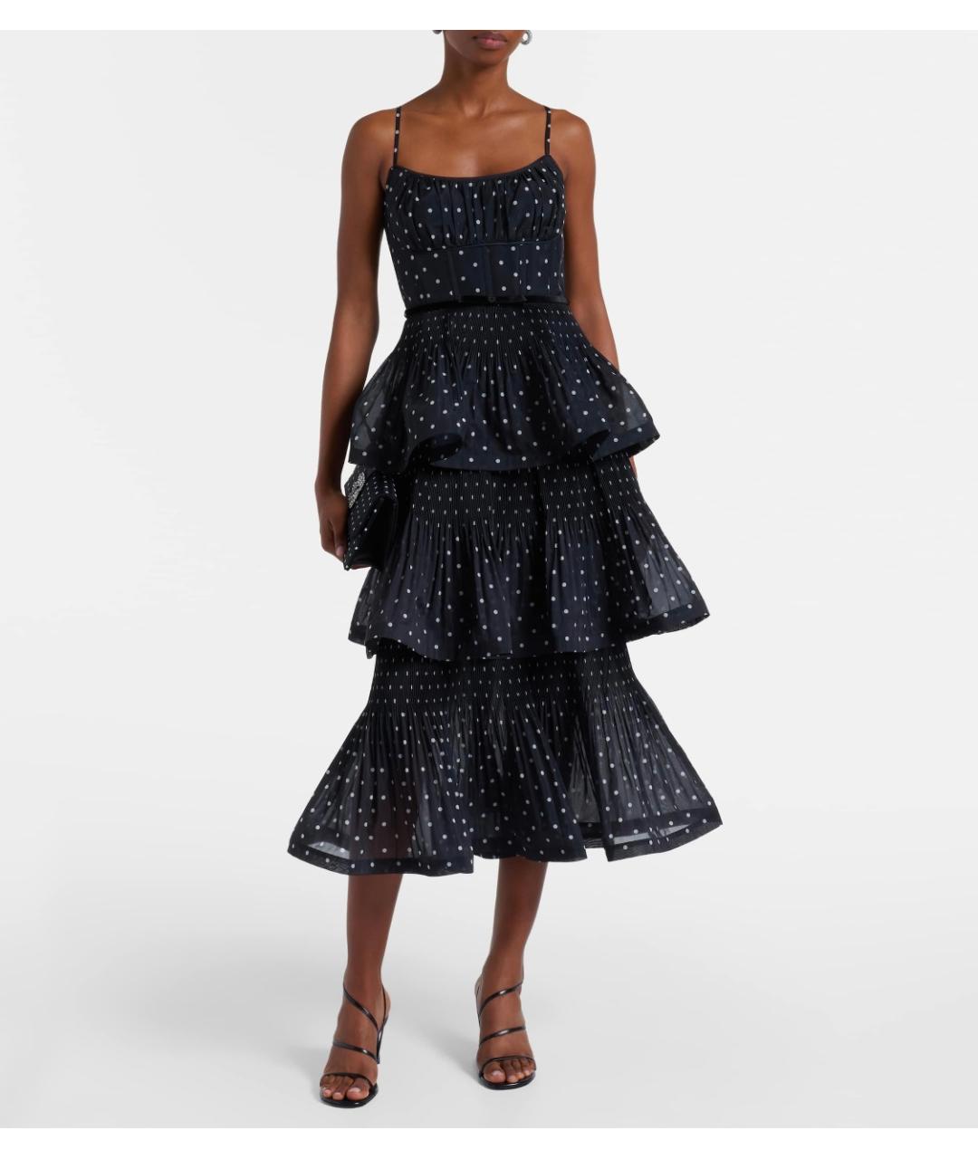 ZIMMERMANN Черное полиэстеровое коктейльное платье, фото 2