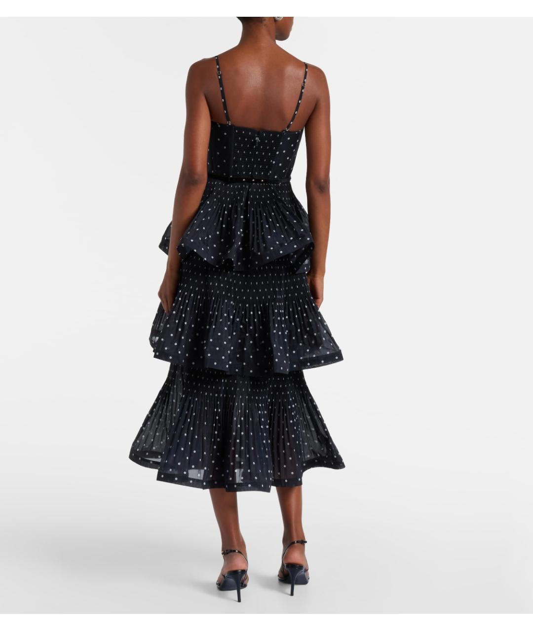 ZIMMERMANN Черное полиэстеровое коктейльное платье, фото 3