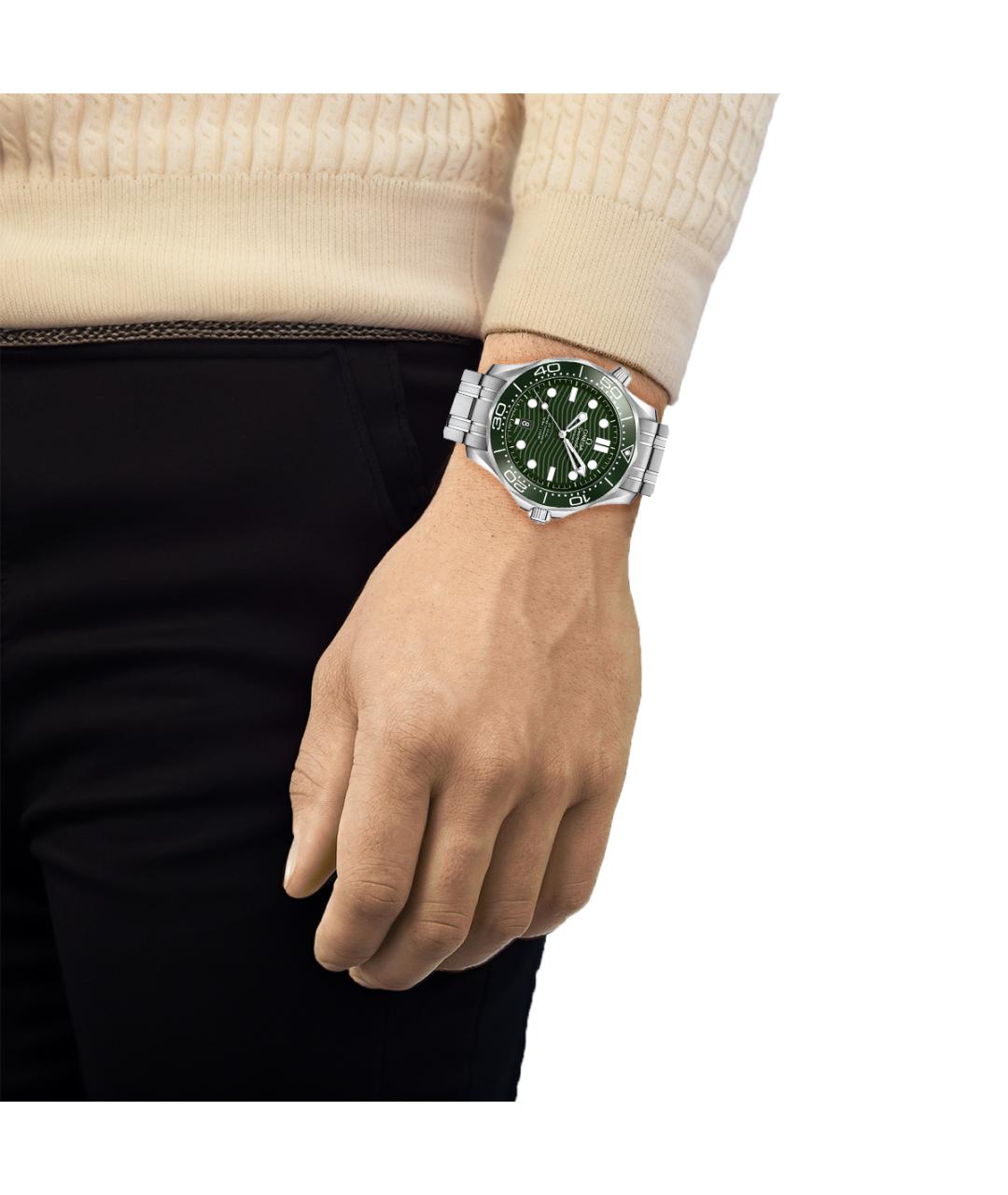 OMEGA Серебряные часы, фото 4