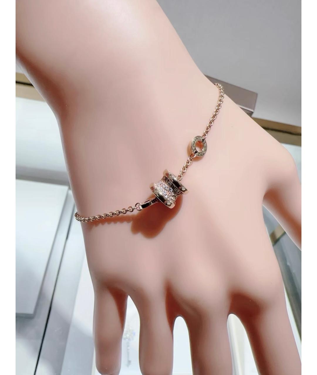 BVLGARI Золотой браслет из розового золота, фото 6