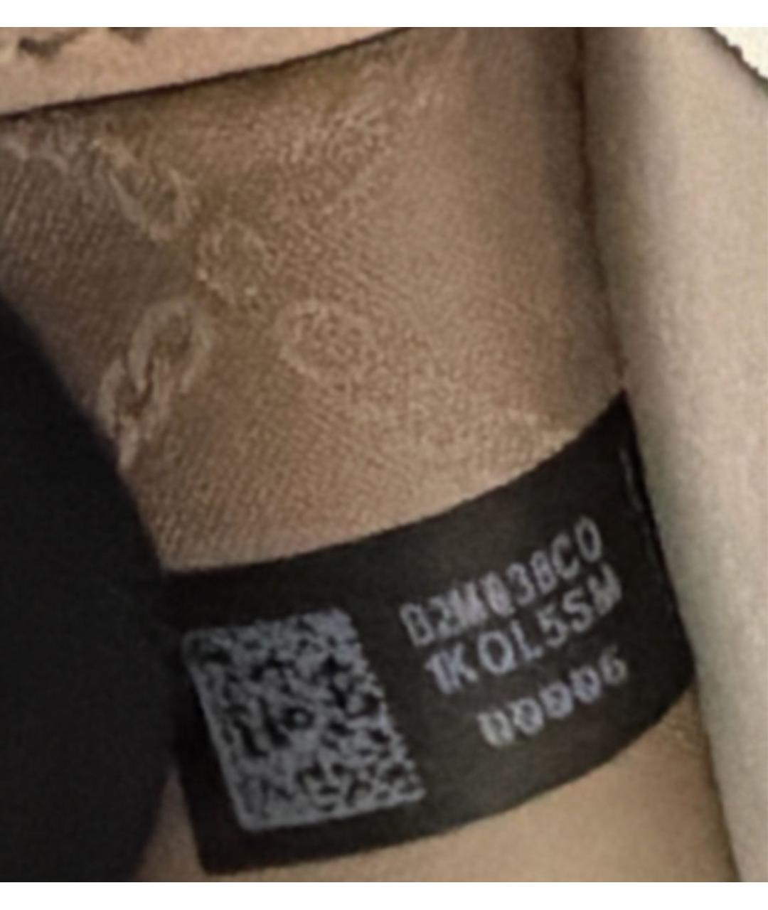 MICHAEL KORS Коричневая кожаная сумка через плечо, фото 6