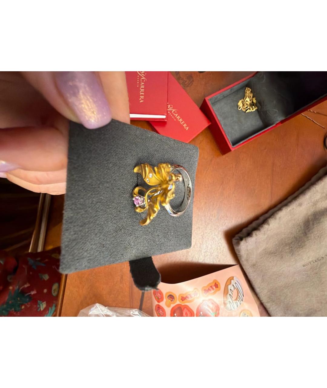 CARRERA Y CARRERA Золотое кольцо из желтого золота, фото 4