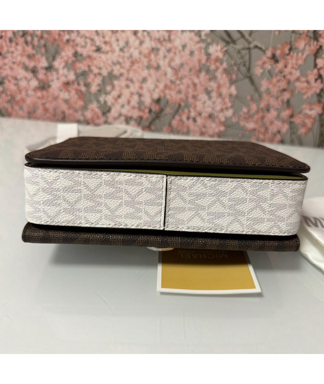 MICHAEL KORS Зеленая сумка через плечо из искусственной кожи, фото 8