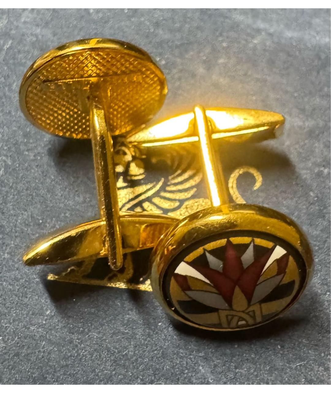 Frey Wille Мульти позолоченные запонки, фото 4