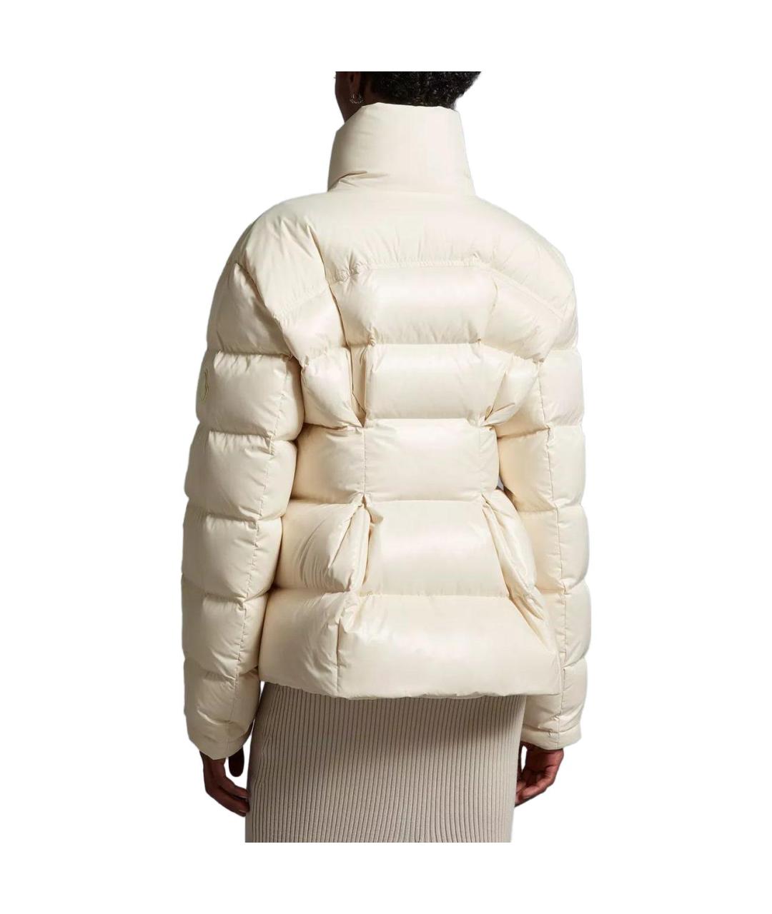 MONCLER Белый пуховик, фото 2