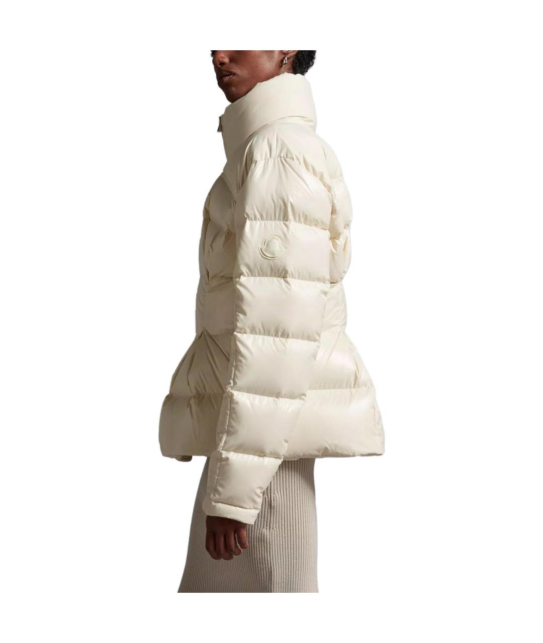 MONCLER Белый пуховик, фото 5