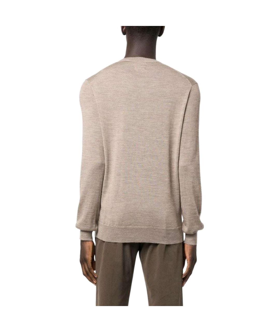 POLO RALPH LAUREN Бежевый джемпер / свитер, фото 3