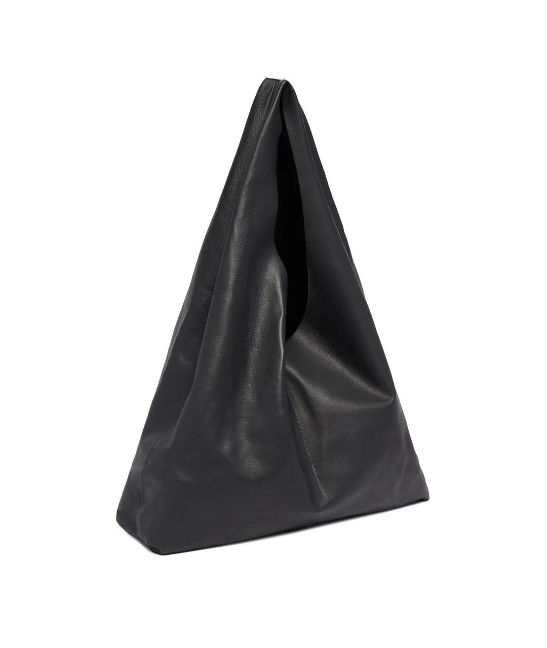 THE ROW Темно-синяя кожаная сумка через плечо, фото 4