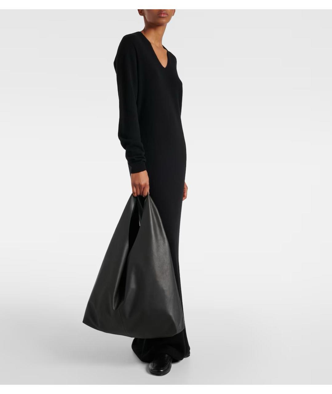 THE ROW Темно-синяя кожаная сумка через плечо, фото 5