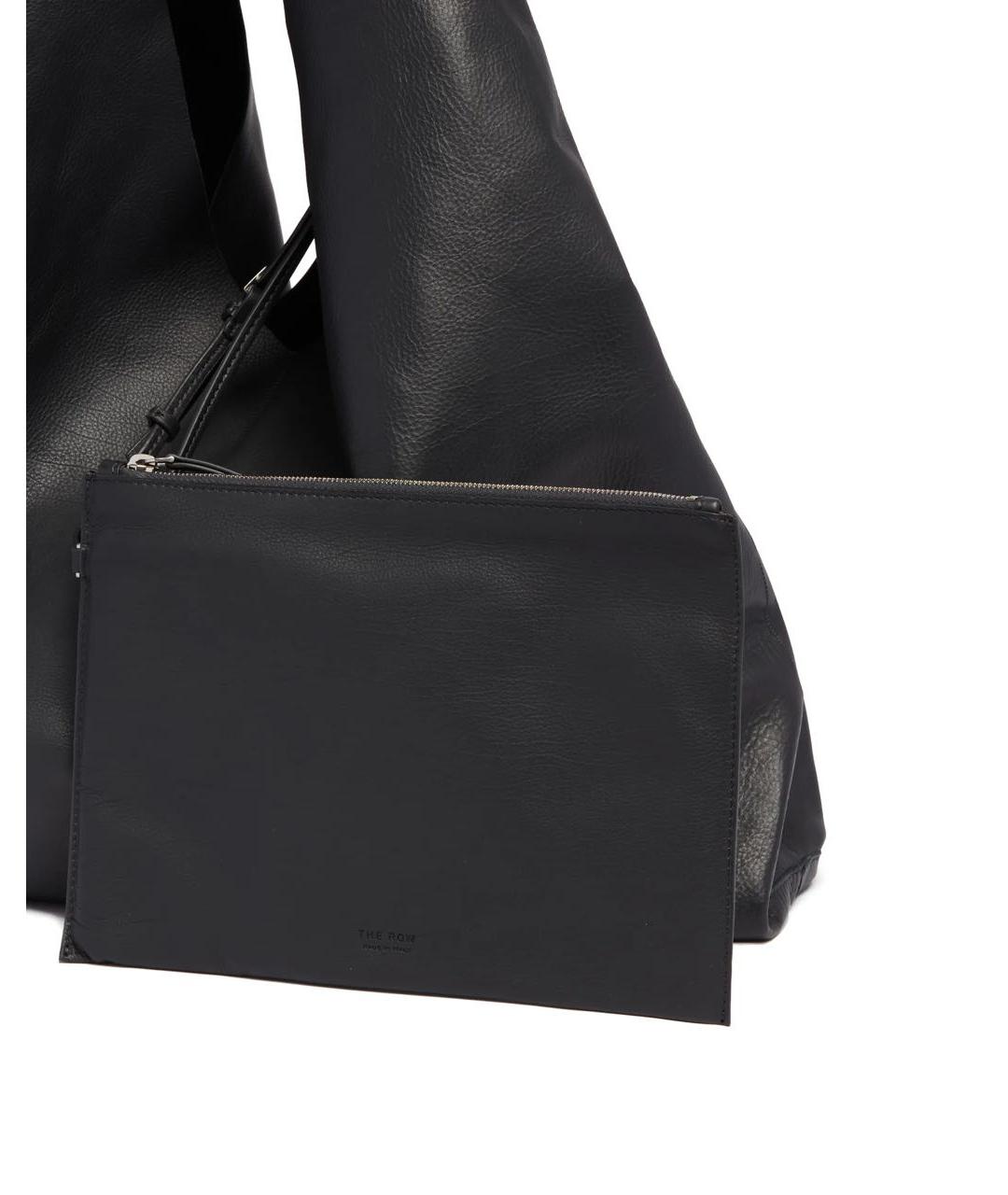 THE ROW Темно-синяя кожаная сумка через плечо, фото 3