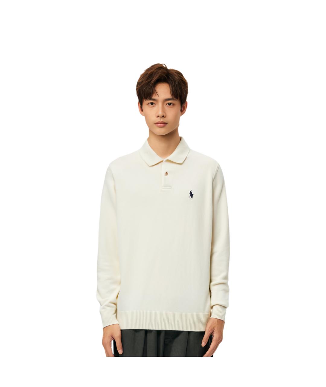 POLO RALPH LAUREN Бежевый джемпер / свитер, фото 8