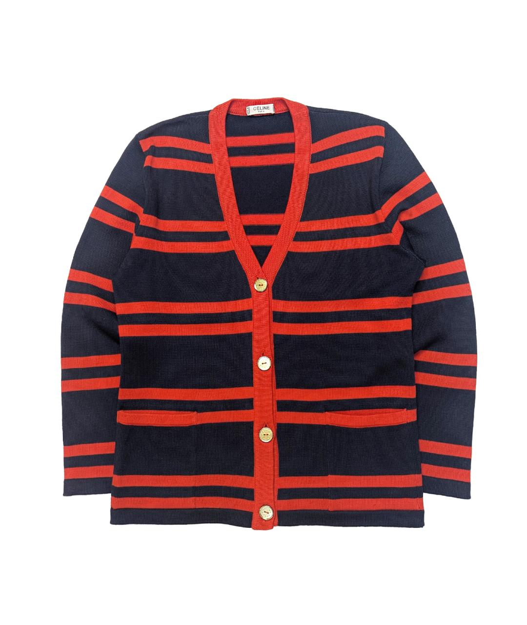 CELINE Мульти вискозный кардиган, фото 9