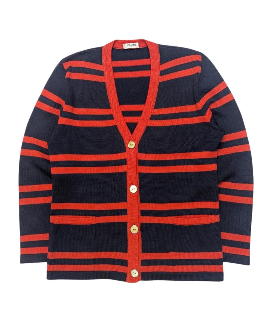CELINE Мульти вискозный кардиган, фото 1