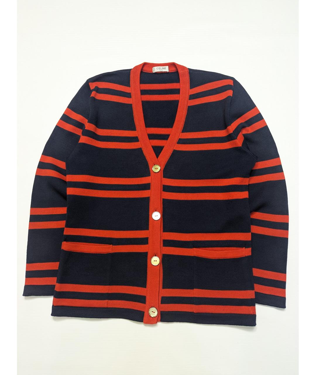 CELINE Мульти вискозный кардиган, фото 3