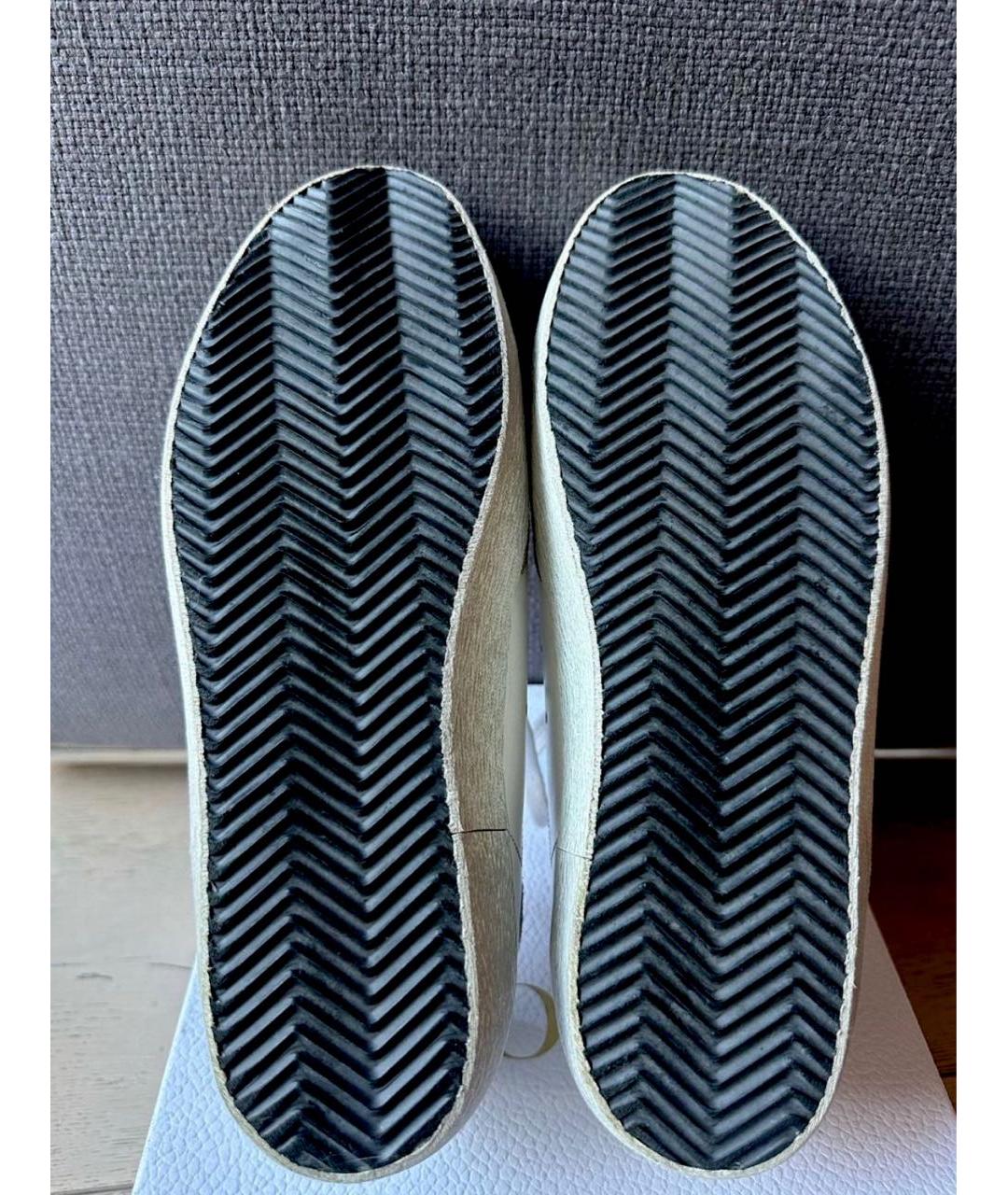 GOLDEN GOOSE DELUXE BRAND Белые кожаные кеды, фото 2